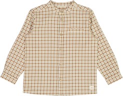 Wheat Shirt Willum - Golden dove check